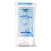 Equate Beauty Jumbo Cotton Balls, 400 Ct