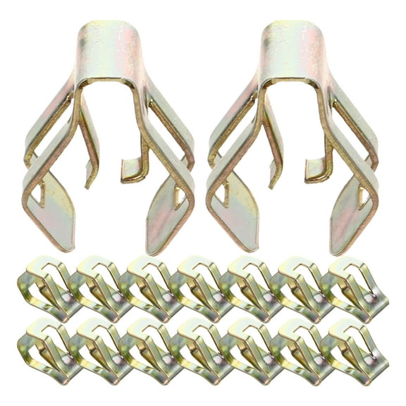 50pcs Center Console Dash Panel Switch Bezel Clips Auto Trim Retainers