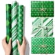 thumbnail image 2 of Rollo de papel de regalo We Moment, verde, 17,5 cm x 3, 2 of 7