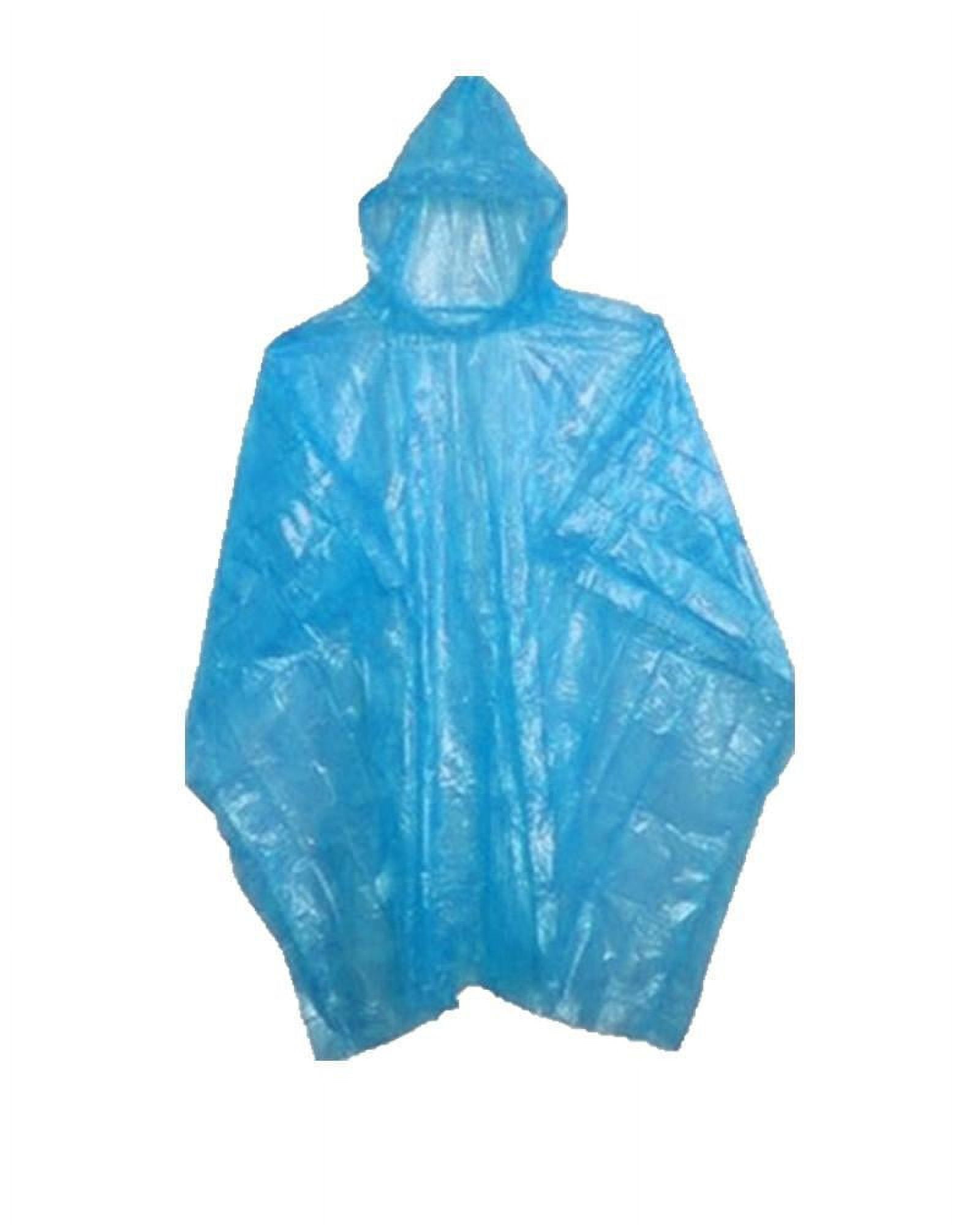 Vivla Emergency Kit Poncho, Pocket Size, 40" x 60", Rain Poncho