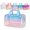 1pcs-b, variant on The Holographic Toiletry Bag, Holographic Star Toiletry and Cosmetic Bag, Clear Makeup Bag, Travel Cosmetic Bag with Handle, Zipper Design,Travel Essentials