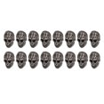 thumbnail image 2 of Skull Rivets, Ghost Skull Rivet Zinc Alloy Punk Style Electroplating Process  For Leather Crafts Silver Black,Bronze, 2 of 8