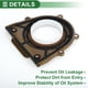 thumbnail image 4 of Ofertas únicas 1 Pc Sello de aceite del cigüeñal con brida para Ford Mondeo 2000-2020 No.1211759, 4 of 7