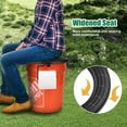 thumbnail image 3 of WADEO Portable Toilet Seat for 5 Gal Buckets, Black, 3 of 7