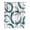 Teal, variant on Red Grey Kitchen Curtains Short 54 Inch Length, Geometric Circle Modern Abstract Simple Art Grommet Top Bedroom Living Room Curtains, Light Filtering Cafe Curtain Drapes 2 Panels Set 84''x54''