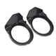 thumbnail image 2 of Embellecedor de rejilla de luz antiniebla para parachoques delantero, marco de lámpara para BMW 3 E46 M3 Sport 2000-2005, color negro, 2 of 5