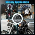 thumbnail image 2 of 5-3/4'' 5.75 inch Motorcycle LED Headlight with High Low Beam White Light 5.75 inch Round Light, 2 of 8
