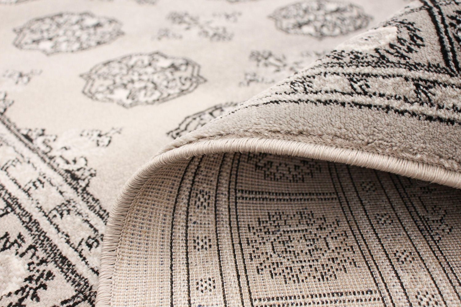 Tekke Oriental Area Rug  for Living Room, Dining Bedroom