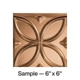 thumbnail image 1 of FASÄDE Rings Decorative Vinyl Backsplash Panel in Polished Copper (6X6 Inch Sample), 1 of 5