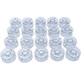 thumbnail image 2 of ORUYROP ESideStep 20 Pcs Bobines Transparentes Classe 15 Bobines pour Brother Singer Babylock Machine à Coudre, 2 of 3