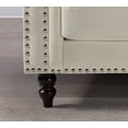 thumbnail image 4 of Uspridefurniture Fogg 64.17'' faux leather Rolled Arm Loveseat -Beige, 4 of 5