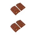 thumbnail image 4 of maskred Gants de Conduite Rétro en Cuir PU pour Hommes Sans Doigts Cyclisme Marron à Boucle L 2ensemble, 4 of 6