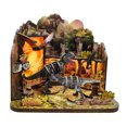 thumbnail image 1 of diy Cabin Dinosaur Research Institute Model Wooden Puzzle Book Stand 3d Miniature Scene Handmade Stereoscopic Assembled Gift, 1 of 7