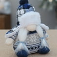 thumbnail image 6 of Christmas Gnomes, Holiday Home Decoration Swedish Plush Tomte Stuffed Table Doll Handmade Gnome Gift, 6 of 6