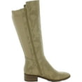 thumbnail image 2 of Baretraps Womens Mallory Faux Leather Tall Knee-High Boots Tan 6.5 Medium (B,M), 2 of 3