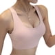 thumbnail image 1 of Sujetador deportivo con tiras para mujer, sujetador de yoga sexy con espalda cruzada y soporte medio, 1 of 5