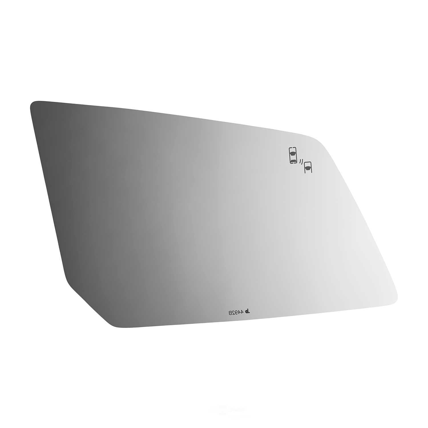 Burco Side View Mirror Replacement Glass - Clear Glass - 4492B