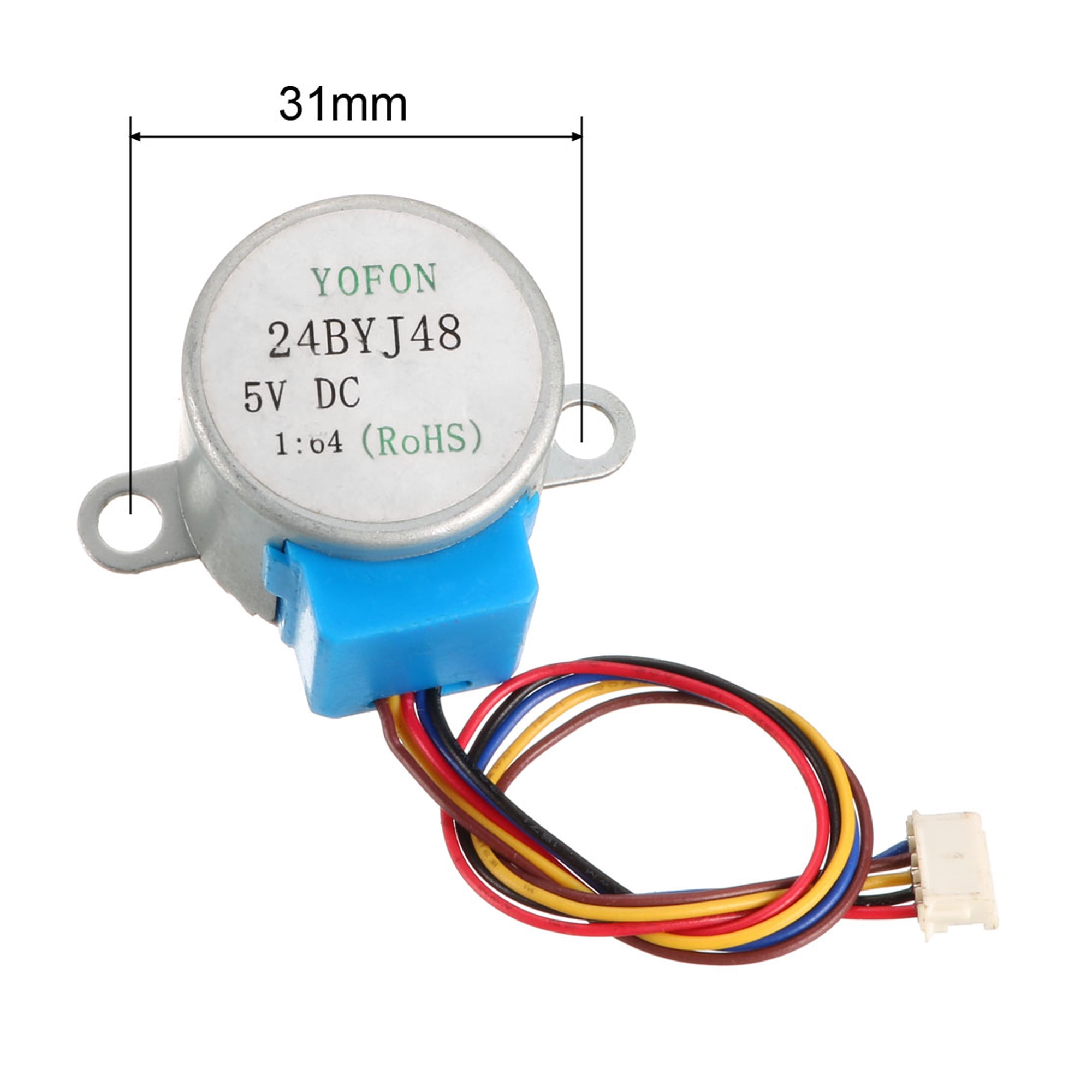 Uxcell 24BYJ48 DC 5V Reduction Stepper Motor Micro Reducer Uxcell 24BYJ48 DC 5V Reduction Stepper Motor Micro Reducer