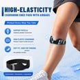 thumbnail image 3 of Patellar Tendon Support Strap,Patella Band,Knee Strap,Patella Band For Running, Basketball, Hiking, Volleyball & Squats, Knee Strap For Knee Pain Relief, 3 of 7
