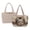 Beige - Yorkshire Terrier, variant on ZUXONGSY Sloth Sunflower Print Tote Bags for Women Srping Summer Outdoor Tote Bag Organizer with Side Pockets Large Capacity Reversible Shoulder Bag for Work Shopping Travel, Camel