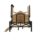 thumbnail image 4 of Outdoor Wooden Dog Kennel with Porch, Weatherproof Dog House Dog Kennel for Medium Small Dogs, 4 of 8