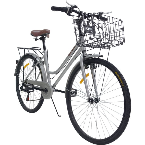 Bicicleta Urbana Centurfit Vintage R26 Plata Frenos V-brakes