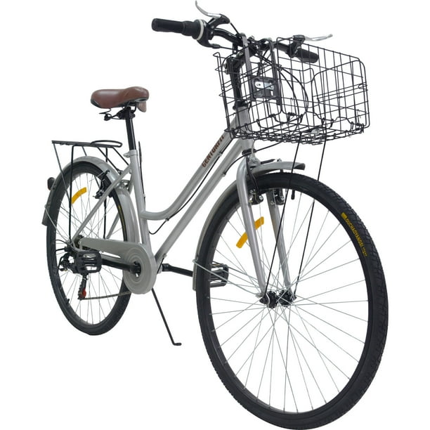 Bicicleta Urbana Centurfit Vintage R26 Plata Frenos V-brakes