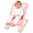 Pink, variant on Portable Baby Bouncer Seat for Infants, Adjustable Baby Chair with 3-Point Safety Harness, Lightweight Foldable Design for 0-18 Months, Supports Up to 60 lbs, Pink