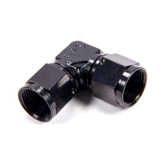 #10 Female 90 Degree Coupler Fitting Black