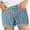 Blue, variant on HaoXianJian Women's Denim Shorts Stripe Print Jean Hot Pants Shorts for Women Nightclub Beach Shorts Party Clubwear Hot Pants
