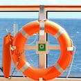 thumbnail image 3 of CHUANK Swimming Life Ring Holder Multi-use Boat Hook Swimming Pool Fence Life Ring Hook, 3 of 6