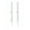Silver, variant on Elli by Julie & Grace Women Crystals Half Moon Earring Long Chain Ear Line 925 Silver