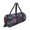 thumbnail image 3 of KLL Fire Truck 1 Duffle Bag For Men Women Sport Gym Fitness Tote Travel Training Workout Basketball Football Weekender, 3 of 8