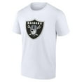 thumbnail image 2 of Men's Fanatics White Las Vegas Raiders Primary Logo T-Shirt, 2 of 3