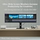 thumbnail image 5 of INNOCN 44C1G Monitor ultraancho 43.8" WFHD 3840 x 1080p 120Hz Monitor 32:9 IPS Monitor de pantalla dividida para computadora 96% DCI-P3 HDR400 FreeSync Premium USB Type-C HDMI Monitor montable en altu, 5 of 5