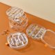 thumbnail image 4 of Caja de almacenamiento de joyas de acrílico, organizador de artículos de belleza para damas Claro, 4 of 9