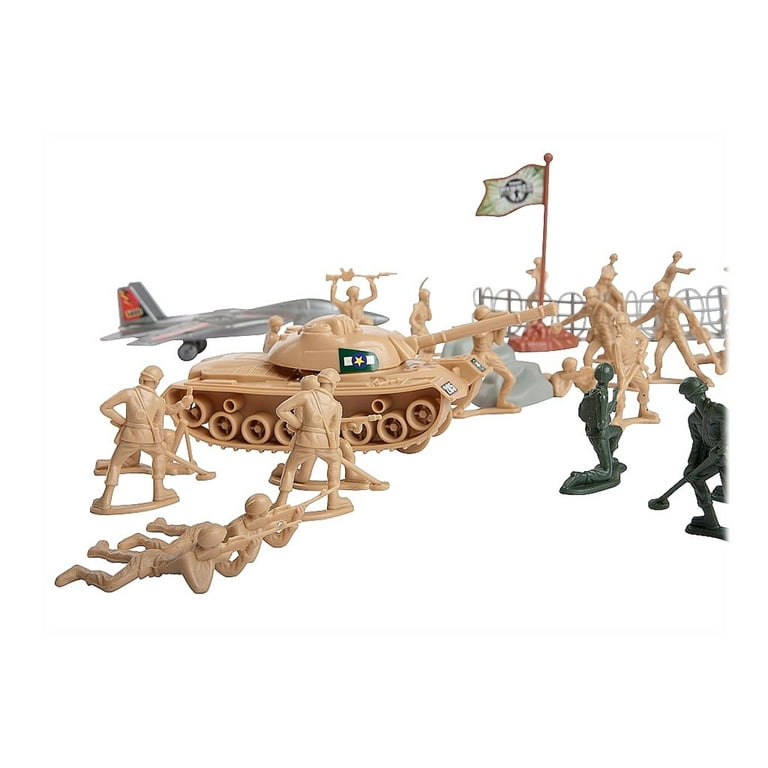 True Heroes - 72 Piece Military Action Figure Toys, Soldiers