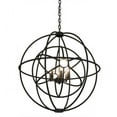 thumbnail image 4 of Meyda Tiffany 174579 Atom Enerjisi 6 Light 30" Wide Taper Candle Globe Chandelier - Bronze, 4 of 4