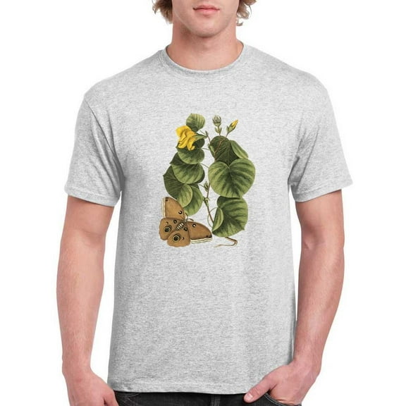 Sm Catesby Butterfly T-Shirt Men -Mark Catesby Designs, Male Large