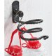 thumbnail image 5 of Soportes adhesivos fuertes para secador de pelo, autoadhesivos, aluminio, acabado mate, negro Rojo Verde  Cocina, Decoración y Otros, 5 of 5