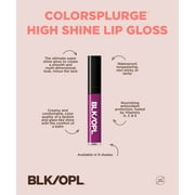 BLK OPL Black Opal Colorsplurge High Shine Lip Gloss, Dynamo, 0.196 oz, Long Wearing