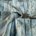 thumbnail image 4 of Wooden Barn Door Shower Curtain, Rustic Wooden Garage Door Shower Curtain Vintage Wood Farmhouse Shower Curtain, Country Barn Door Shower Curtain with Hooks, 72X72 Inch, Blue, 4 of 6