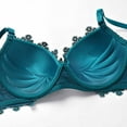 thumbnail image 6 of Darzheoy Women's Lace With Color Sexy Double Breasted Womens Bra 40/90BC, 6 of 8