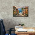 thumbnail image 3 of Epic Graffiti 'The Villa’s Private Dock' by Sung Kim, Canvas Wall Art, 24"x20", 3 of 8