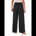 thumbnail image 2 of Pantalones de Vestir de Pierna y Cintura Alta para Mujer. Negro S, 2 of 8