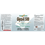 Good State Glyco-X 500 with Berberine HCL, 240 Veggie Capsules