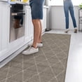 thumbnail image 1 of Ottomanson Jardin Collection Jute Backing Diamond Trellis Design Indoor/Outdoor Rug, 1 of 6