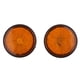 thumbnail image 2 of Reflectores Universales Piezas para Motocicleta ATV Dirt Bike Naranja SM SunniMix Reflectores redondos de motocicleta, 2 of 8