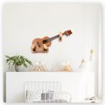 thumbnail image 3 of Gancho Dividido Para Guitarra, Soporte De Pared Para Guitarra Eléctrica De , Colgador De Exhibición Universal Horizontal Para Ahorro De Espacio Para Guitarra Eléctrica, 3 of 7