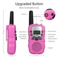 thumbnail image 3 of Walkie Talkies para niños adultos Radio de 2 vías con linterna larga, 3 of 8